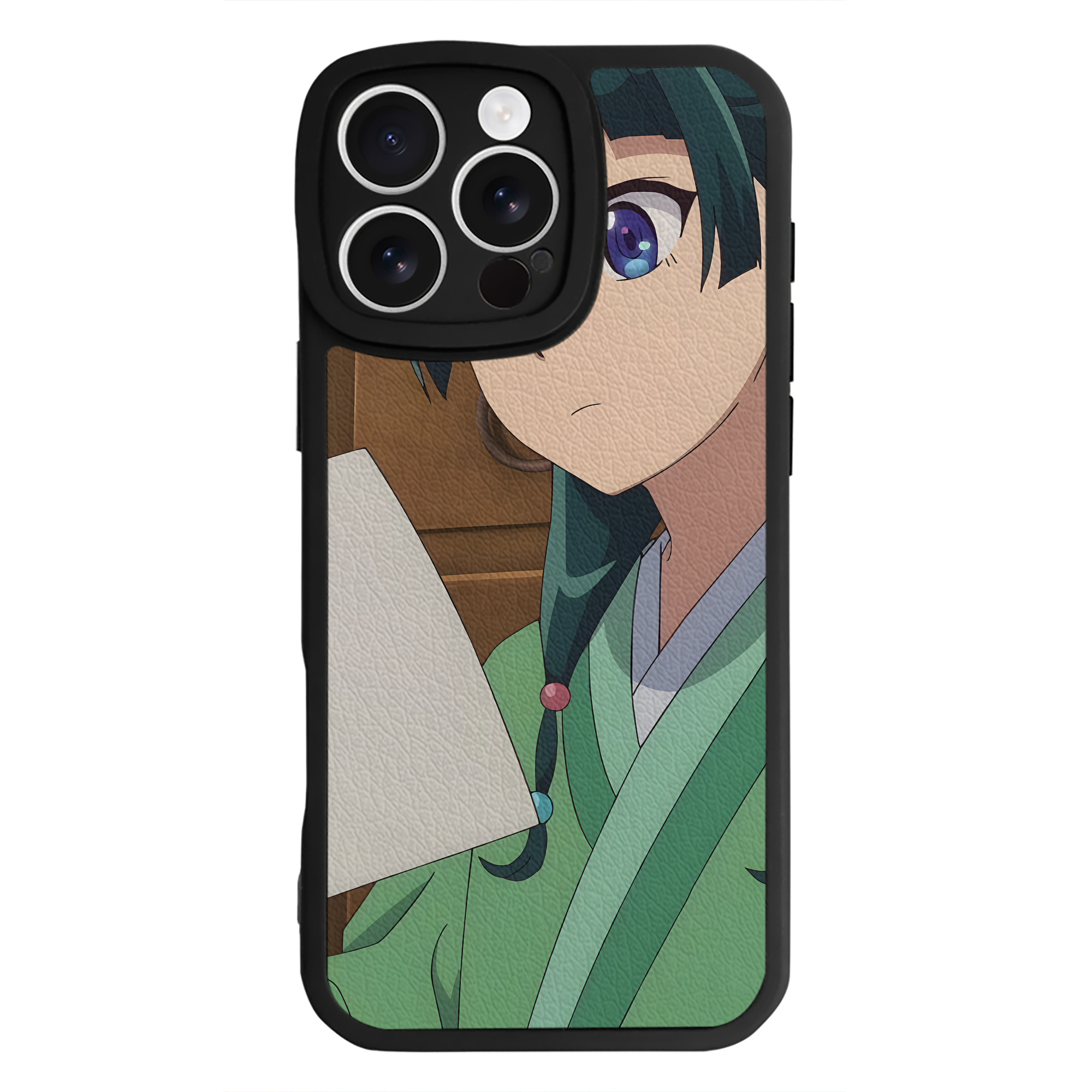 薬屋のひとりごと The Apothecary Diaries 【iPhone 16シリーズ対応】シリコンスマホケース（レザー調） 材質：シリコン